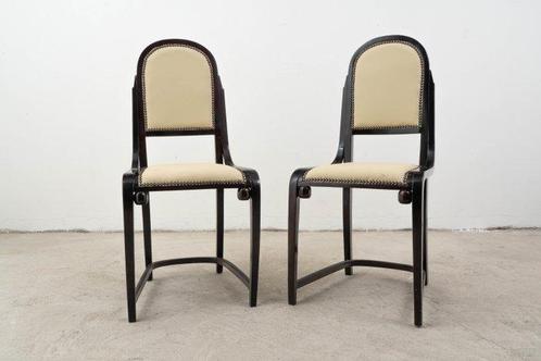 J.&J. Kohn - Josef Hoffmann - Chaise de salle à manger (2) -, Antiek en Kunst, Antiek | Meubels | Stoelen en Sofa's