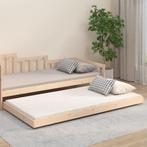 vidaXL Bedframe zonder matras massief grenenhout 90x200 cm, Huis en Inrichting, Slaapkamer | Bedden, Verzenden, Nieuw