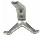 Kapstokhaak Aluminium dubbel, Ophalen of Verzenden, Nieuw
