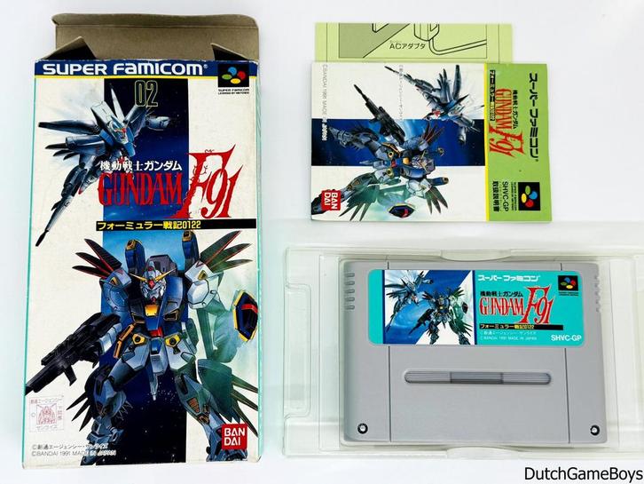 Super Famicom - Gundam F91, Games en Spelcomputers, Games | Nintendo Super NES, Gebruikt, Verzenden