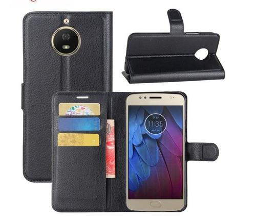 DrPhone Moto G5s Flipcover - Bookcase - Luxe booktype PU, Telecommunicatie, Mobiele telefoons | Hoesjes en Screenprotectors | Overige merken