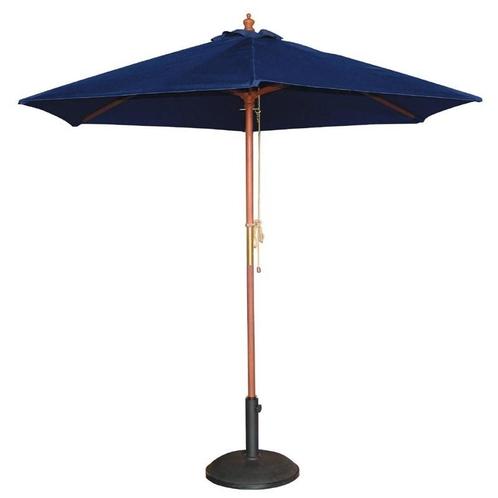 Parasol rond donkerblauw 2,5 meter Bolero, Zakelijke goederen, Horeca | Keukenapparatuur, Nieuw in verpakking, Verzenden