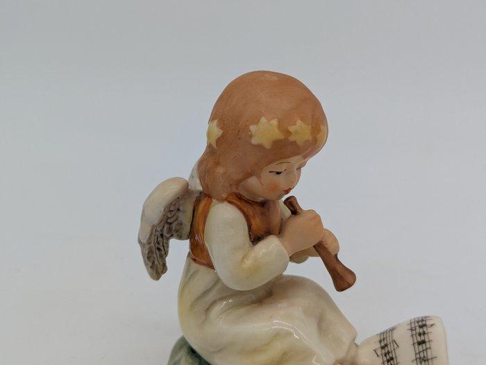 Goebel, Hummel - Figuur - Engel mit Flöte und Notenblatt -, Antiquités & Art, Curiosités & Brocante
