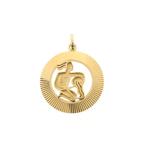 Gouden sterrenbeeld hanger; Waterman | Fabiola (Bedels), Handtassen en Accessoires, Bedels, Ophalen of Verzenden, Gebruikt, Goud