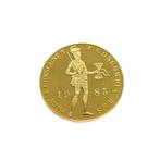 Pays-Bas. Gouden Dukaat 1985, Postzegels en Munten