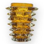 Filippo Maso - Vaas - Muranoglas - Rostrato Ambra