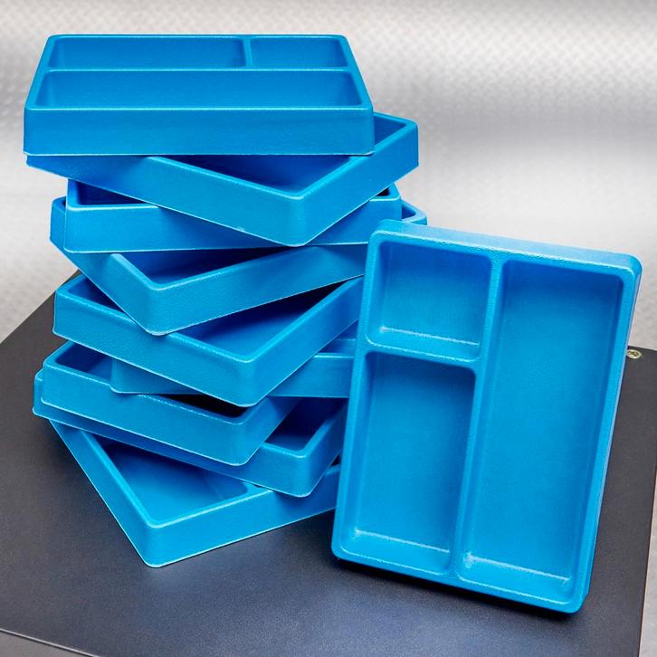 Datona Vakverdeling met 3 compartimenten - 25 stuks -, Bricolage & Construction, Établis, Enlèvement ou Envoi