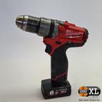 Milwaukee M12 CPD Klopboor/Schroefmachine 12V Incl. Accu..., Bricolage & Construction, Ophalen of Verzenden