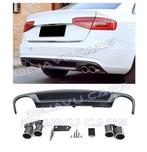 S line Look Diffuser + Uitlaat sierstukken voor Audi A4 B8.5, Ophalen of Verzenden