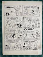 Greg - 1 Original page - Fleurette - 1960, Livres, BD