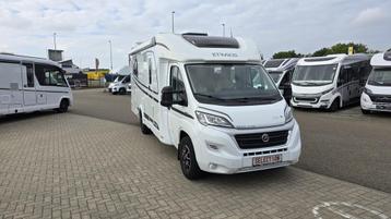 Etrusco T 7400 zeer verzorgd, 52119 km, twinbedden 82099, Half-integraal