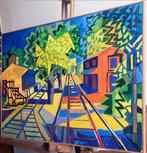 Armand Meffre (1929–2009) - La Gare de Robion, Antiek en Kunst