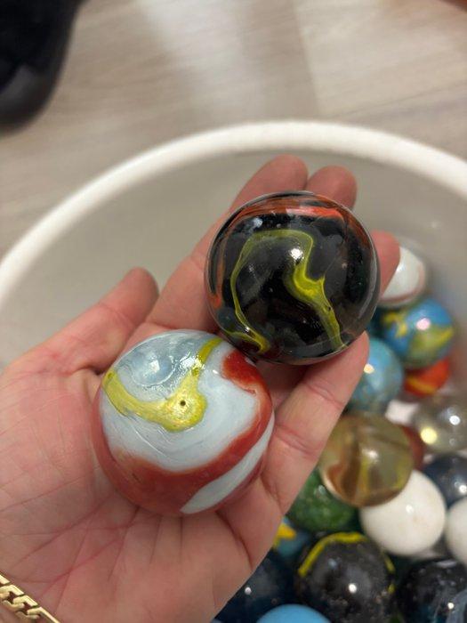 Groot maat - Knikkers 5,8 kilo grote wereldverzameling -, Antiek en Kunst, Antiek | Speelgoed