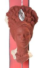 Francioni Mastromarino (1978) - Coppia di sculture rosse da