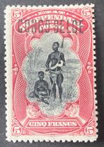 Congo belge 1909 - Timbre type Mols de 1894 avec empreinte, Gestempeld