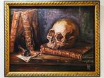 Europese school (XX) - Memento Mori - Vanitas, Antiek en Kunst