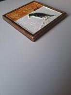 Tegel - Cloisonne tegel van een kraai - Porceleyne Fles -