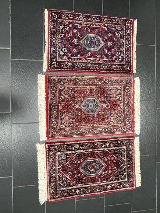 Bidjar 3-delig set - Vloerkleed - 95 cm - 60 cm, Huis en Inrichting, Stoffering | Tapijten en Vloerkleden