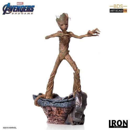 Avengers: Endgame BDS Art Scale Statue 1/10 Groot 24 cm, Verzamelen, Film en Tv, Ophalen of Verzenden