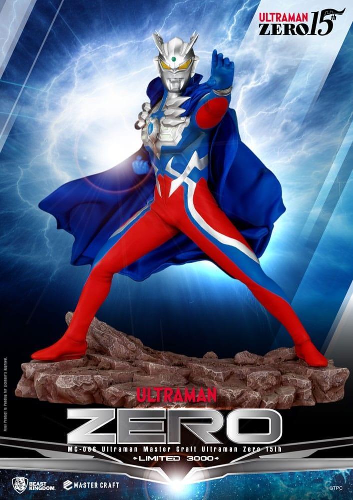 Ultraman Master Craft Statue Ultraman Zero 15th 41 cm, Collections, Cinéma & Télévision, Enlèvement ou Envoi