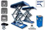 TyreON 3T Dubbele Schaarlift - Hoogte 1.95m - Opbouw Hefbrug, Auto diversen, Autogereedschap, Nieuw