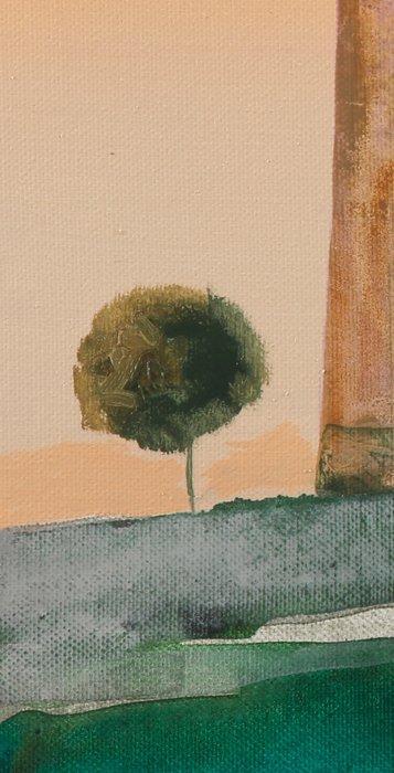 Guido Borelli - borgo carnicino, Antiek en Kunst, Kunst | Schilderijen | Modern