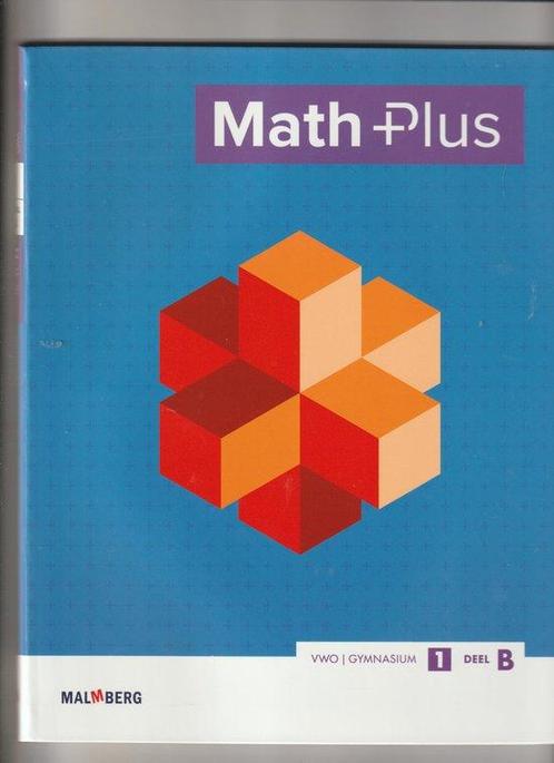 Math-Plus VWO/Gymnasium deel B 9789402002966, Livres, Livres scolaires, Envoi