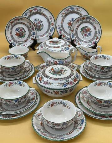 Service de table pour le dîner - Spode Porzellanservice im beschikbaar voor biedingen