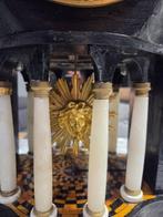 Portico klok - - Verguld messing - 1850-1900, Antiek en Kunst, Antiek | Klokken