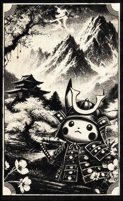 Æ (XX-XXI) - 3 Mixed Media Artworks - Æ’s Pokémon Series -, Games en Spelcomputers, Spelcomputers | Overige Accessoires