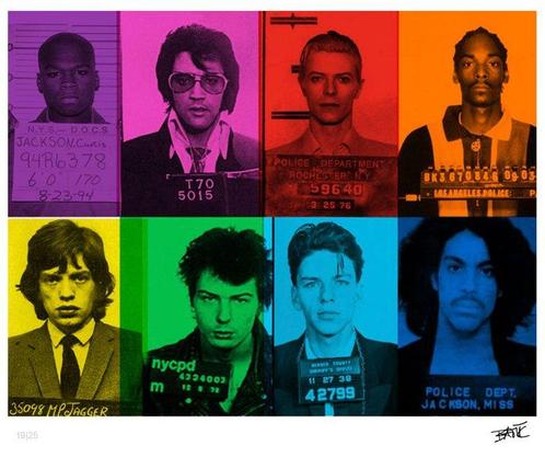 BATIK (XX) - Fun Loving Criminals, Antiek en Kunst, Kunst | Schilderijen | Modern