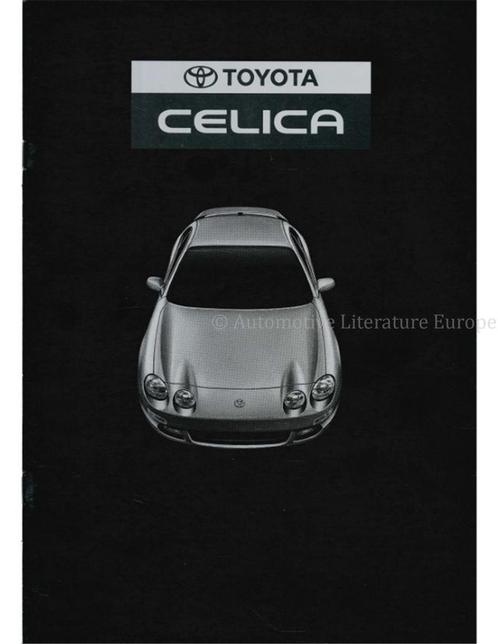 1996 TOYOTA CELICA BROCHURE NEDERLANDS, Livres, Autos | Brochures & Magazines