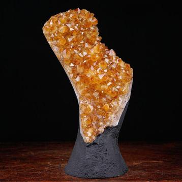 Quartz Druzy Citrine de qualité supérieure - Quartz de, Collections, Minéraux & Fossiles