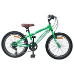 vidaXL Mountainbike 20 Inch 6-Speed voor 5-8 jaar oud Groen, Fietsen en Brommers, Verzenden, Nieuw