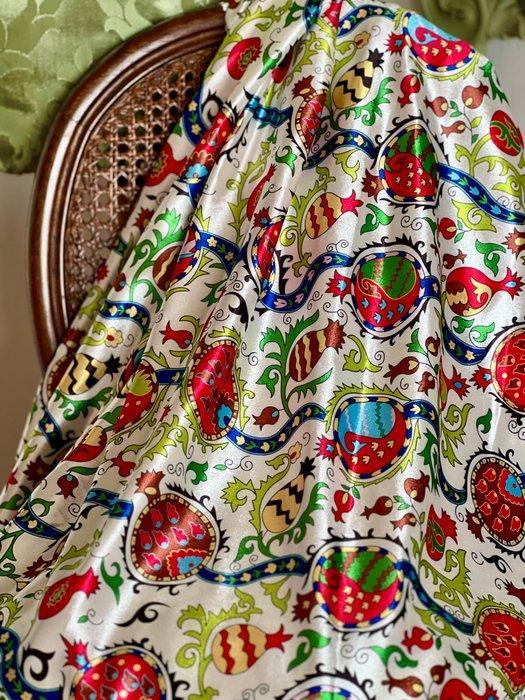 Exclusief stuk Indiase gestempelde stof voor muurdecoratie, Antiek en Kunst, Antiek | Tapijten, Tafelkleden en Textiel