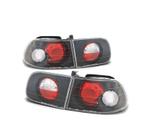 Feux Arrière Pour Honda Civic 91-95 3D Style Lexus Noir, Verzenden, Nieuw