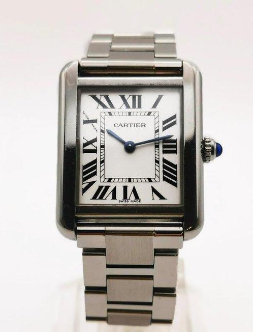 Cartier - Tank Solo - 3170 - Unisex - 2020, Handtassen en Accessoires, Horloges | Heren