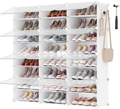 Schoenenkast en opbergkast voor schoenen - hoogte 125 cm -, Huis en Inrichting, Kasten | Overige, Verzenden