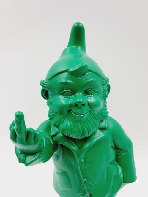Ottmar Hörl (1950) - Sponti Activist Gnome Green, Antiek en Kunst, Kunst | Designobjecten