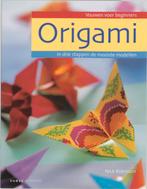 Origami - Vouwen Voor Beginners 9789058774859, Livres, Loisirs & Temps libre, Nick Robinson, Verzenden