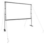 vidaXL Projectiescherm met statieven 108 inch 16:9, Verzenden, Nieuw