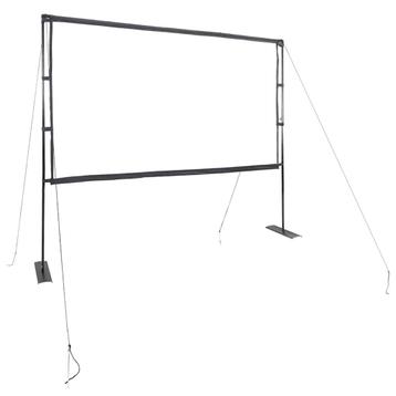 vidaXL Projectiescherm met statieven 108 inch 16:9, Audio, Tv en Foto, Beamers, Verzenden, Nieuw