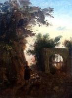 Anton Sminck van Pitloo (1790-1837) - Paesaggio nei pressi