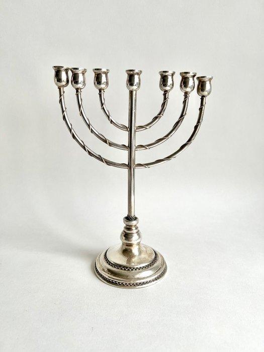 Chandelier Menorah - Argent 925, Antiek en Kunst, Antiek | Zilver en Goud