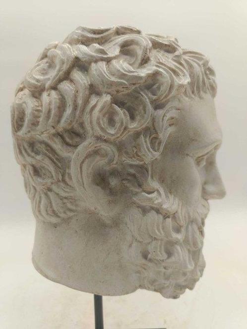 sculptuur, Testa di Marco Aurelio - 33 cm - marmerstof, Antiek en Kunst, Antiek | Keramiek en Aardewerk
