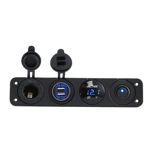 Orbit Electronic® Universele Dual USB stopcontact met 12V, Doe-het-zelf en Bouw, Elektriciteit en Kabels, Nieuw