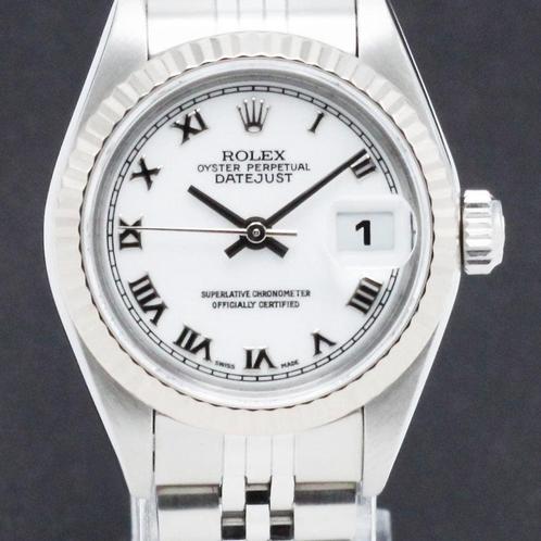 Rolex Lady-Datejust 26 79174 uit 2004, Bijoux, Sacs & Beauté, Montres | Femmes, Envoi