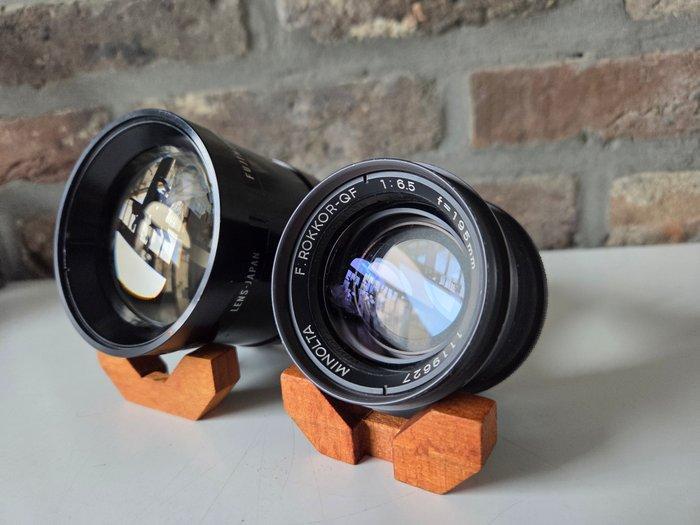 Minolta, Fujinon, xerox F-Rokkor-QF 6.5/195mm + Xerox, Audio, Tv en Foto, Fotocamera's Analoog