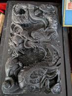 Japanese Calligraphy Tool Set ( Shodgu) — Lacquered Box, Antiek en Kunst