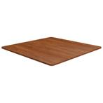 vidaXL Tafelblad vierkant 80x80x1,5cm behandeld eiken, Huis en Inrichting, Verzenden, Nieuw